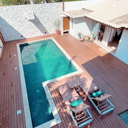 Casa Com Piscina Em Frente A Praia Do Santinho Florianópolis Exteriér fotografie