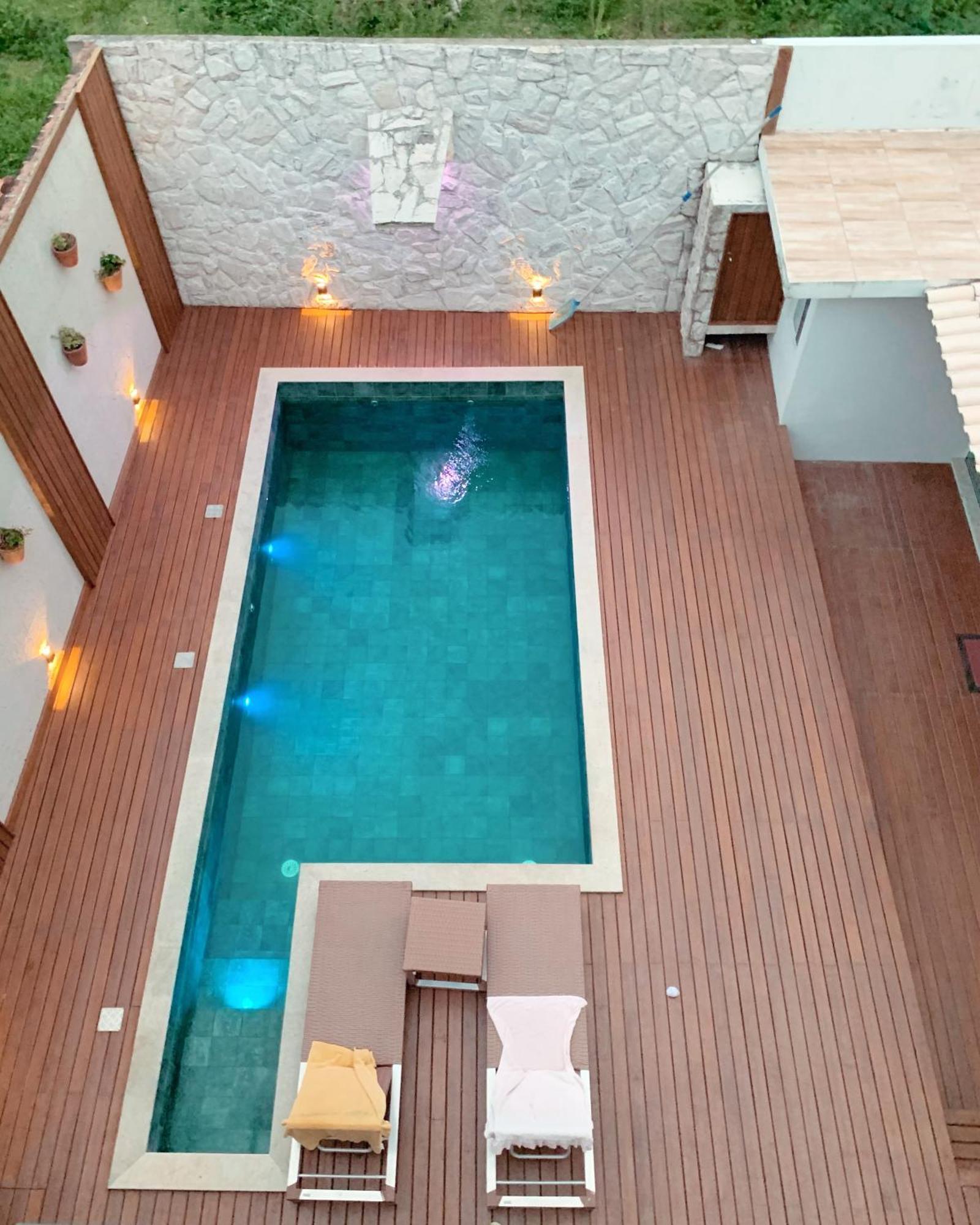 Casa Com Piscina Em Frente A Praia Do Santinho Florianópolis Exteriér fotografie
